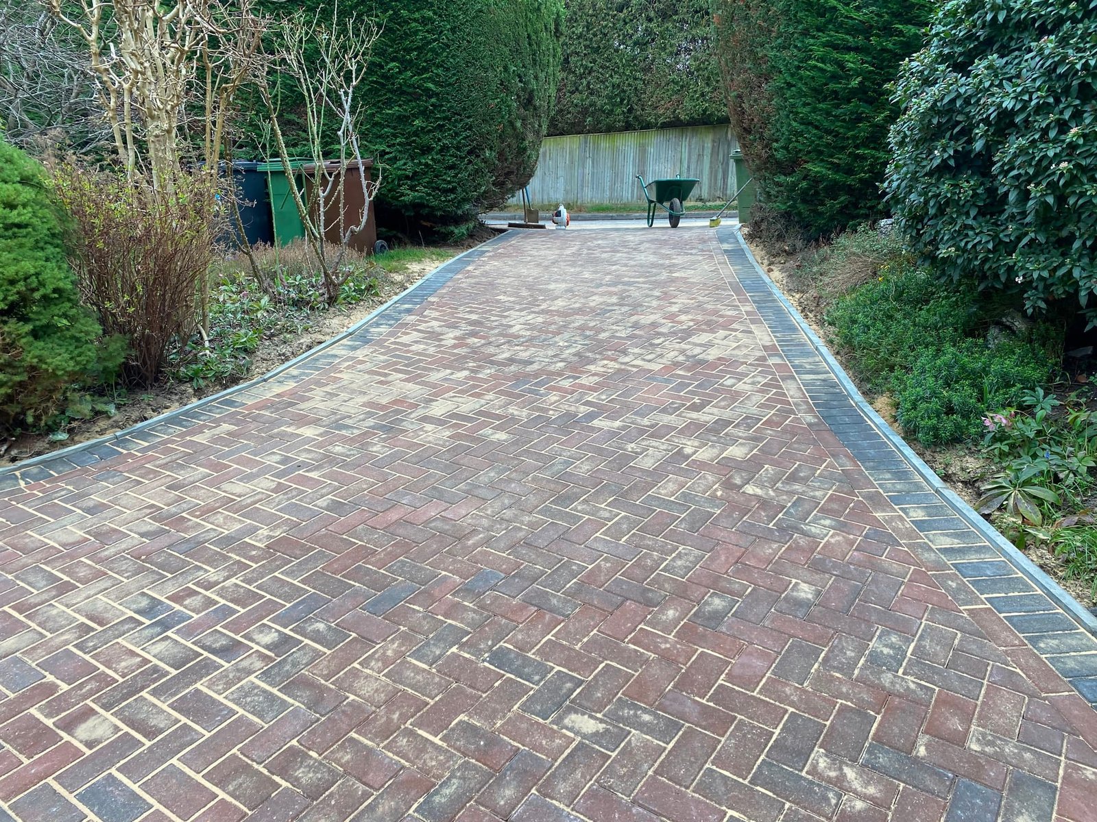 Block paving